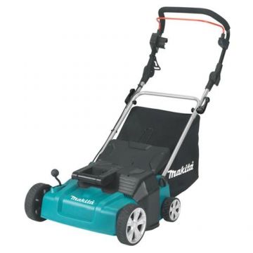 Scarificator electric Makita UV3600, 1800 W, 36 cm latime lucru, 4 trepte inaltime, IPX4, 40 L (Negru/Albastru)