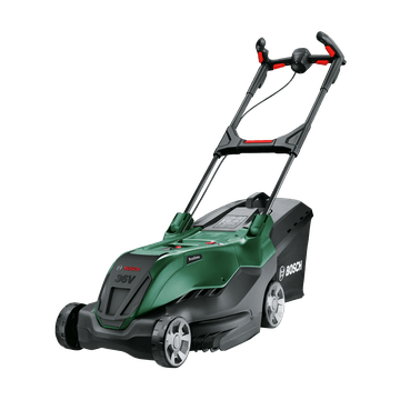 BOSCH Bosch Utilaje tehnice pentru grădină - Mașină de tuns gazon pe acumulator 36V, raza de acțiune 44 cm, 1x acumulator 4,0 Ah Li-Ion, încărcător 06008B9G01