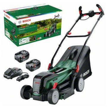 BOSCH Marca  BOSCH  EAN  4059952641867  Numărul de piese ale producătorului  06008B9E00  Baterie inclusă  Da  Număr de acumulatori/baterii  2  Acumulator/ capacitate baterie  4.0 Ah  Tensiune baterie  18 V  Tip de acumulator/baterie  Li-lon  Energie nomi