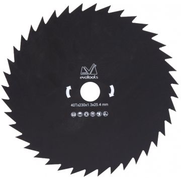 Disc pentru Motocoasa 230 x 25.4 x 1.3 x 40 mm