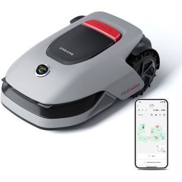 Dreame Dreame Roboticmower A1 Pro robot pentru tunderea gazonului, MLLA7210, configurare limite wirless, cartografiere eficienta si precisa, evitare omnidirectionala 3D a obstacolelor, gestionare cu doua harti, roti pentru teren accidentat, planificarea