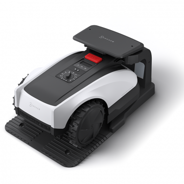 Ecovacs Robot de Tuns Iarba Ecovacs GOAT O500 Panorama, 2250rpm, Li-ion, 4000mAh, LiDAR-Enhanced, Visual Nav, Alb-Negru