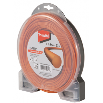 Fir de nylon Makita E-02761, 2.4mm x 87m