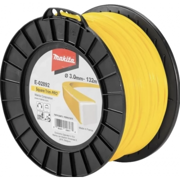 Fir nylon Makita E-02892, 3mm x 132m (Galben)