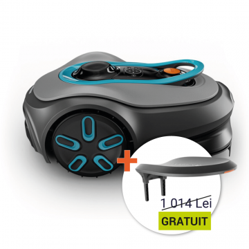 Gardena Smart SILENO Max 800 m² + Căsuță Gardena SILENO pro / max / free - Mașină de tuns iarbă robot
