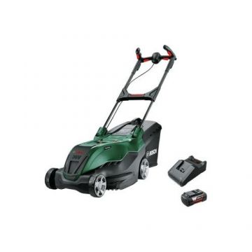 Masina de tuns gazon/iarba cu acumulator Bosch AdvancedRotak 36V-44-750, latime de taiere 44cm, 50l, (Verde/Negru)