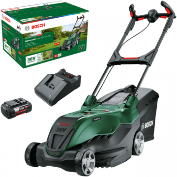 Masina de Tuns Iarba AdvancedRotak 36V-44-750 06008B9G01 Latime Taiere 44CM Acumulator 4Ah si Incarcator Verde/Negru