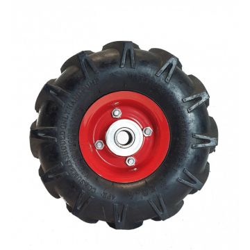 Roata motocultor 350-4 MX485, ax 20 mm, diametru 26 cm, latime 8 cm