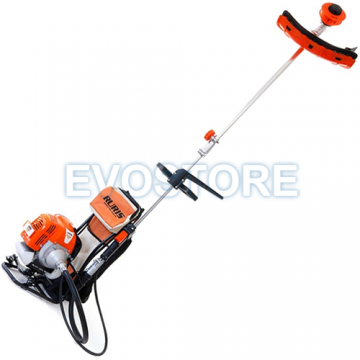 Ruris Motocoasa Ruris 300S, 1 CP, motor Khumma, 25cm, 7,6kg, Profesionala, Multicolora
