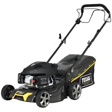 Texas Razor 4210TR Masina de tuns gazon, 1.6CP, latime lucru 42cm, inaltime taiere 28-75mm, 45L, benzina, autopropulsata, reglaj central, la sfoara
