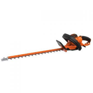 Black & Decker Foarfeca electrica, Black & Decker, 650 W, Lungime lama de 60 cm, capacitate de taiere a ramurilor de 25mm, Portocaliu-Negru