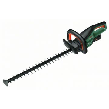 BOSCH Masina de tuns gard viu, Bosch UniversalHedgeCut 18V-55, 18 V, grosime taiere 20 mm, fara baterie si incarcator, Verde