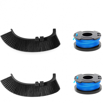 Ecovacs Kit Trimmer tuns iarba A/O PRO Family Ecovacs, 2 x fir taiere 3m, 2 x perie taiere, 2 x surub