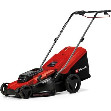 Einhell Masina de tuns gazon/iarba electrica Einhell GC-EM 1800/43, putere 1800 W, latime taiere 43 cm, inaltime taiere 20 - 65 mm, 6 trepte de taiere, sac colector 50 L