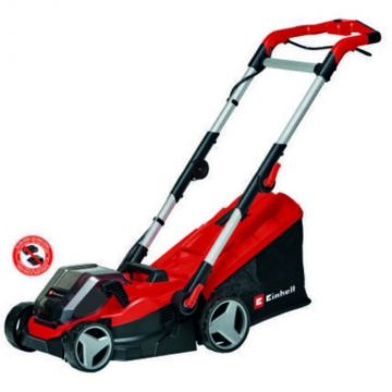 Einhell Masina de tuns iarba/gazon pe acumulator Einhell Power X-Change GE-CM 36/34-1 Li Solo, 2x18 V, 33.5 cm latime taiere, inaltime taiere 25-65 mm, 5 trepte de taiere, sac colector 30 l, fara acumulator si incarcator in setul de livrare