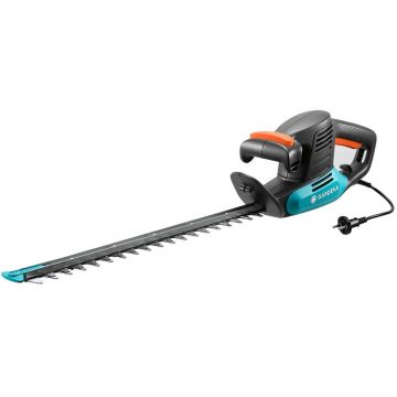 GARDENA Foarfeca electrica, Gardena, EasyCut , 420 W,  lungimea lamei 45 cm, 17,72 inchi, vibratii  ah: 3,763 m pe s², Negru-Turcoaz