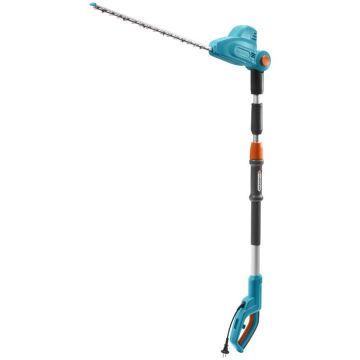 GARDENA Trimer electric telescopic de gard viu Gardena, THS 500-48, 500W, lungime lama 48 cm, deschiderea lamei 25mm, Verde-Negru
