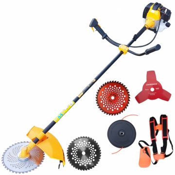 Motocoasa de umar DX 56, 6CP, Motor pe Benzina  + Set Complet de Accesorii