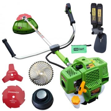 Motocoasa ProCraft 4350 Germany , 6CP, 4 Sisteme de Taiere