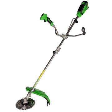 Motocoasa (Trimmer) Electric Micul Fermier MF-MX1011, 20V, 2 Acumulatori 4Ah, Maner Dublu, Motor fara Perii