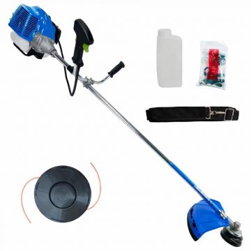 Motocositoare pe Benzina 2T CMP1795 UralMash Campion Model Albastru, 52cc, 7.5CP, 12000RPM, Tija Rabatabila 28mm 9 Caneluri, Motor 2 Timpi, 6-7kg