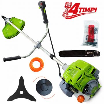 Motocositoare pe benzina UralMash , in 4 timpi OHC, 8.5CP, 12.000RPM, 7 Stele, Accesorii incluse