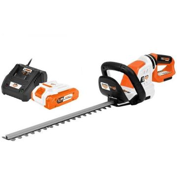 Ruris Foarfeca pentru gard viu cu acumulator Ruris 4024e Power Alfa UP, lungime lama 45 cm, diametru taiere 16 mm, 3000 rpm, Li-Ion 20V, 4Ah, incarcator
