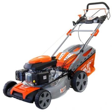 Ruris Masina de tuns gazon pe benzina Ruris RX400S, 5.7 CP, 510 mm, Gri portocaliu