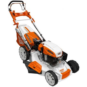 Ruris Masina de tuns gazon Ruris RX 655 5.6 CP Pornire automata, Alb-Portocaliu